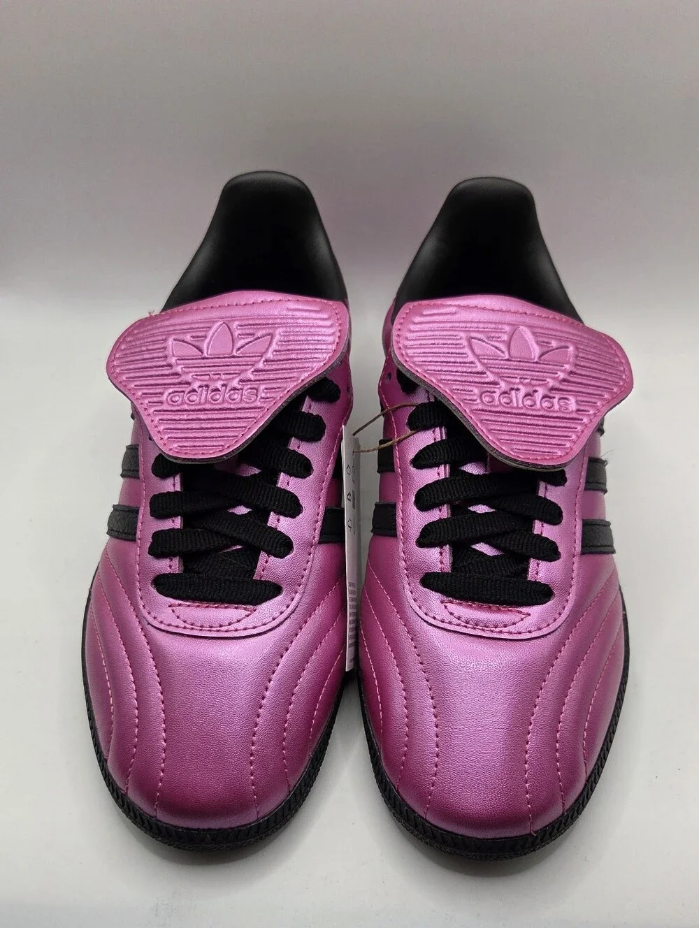 adidas Samba LT Womens Size 7 Metallic Pink/Black